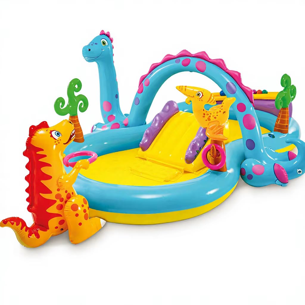 Piscina Inflable Ref IP02 - Dinosaurio