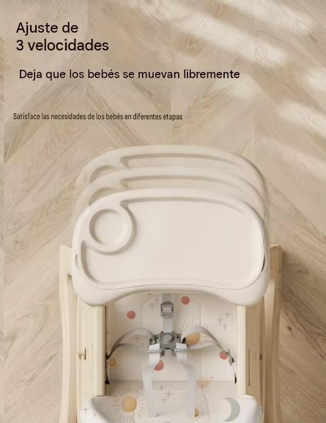 Silla de Comer Infantil 2 en 1 Multifuncional
